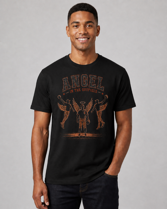 ANGEL In The Outfield Tee