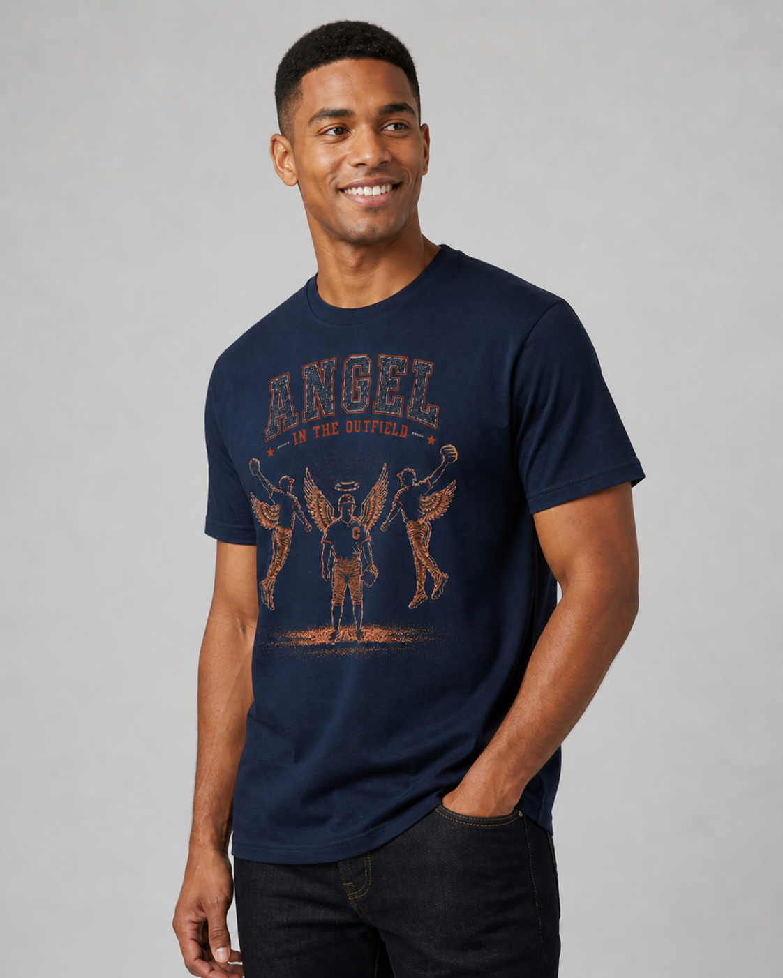 ANGEL In The Outfield Tee