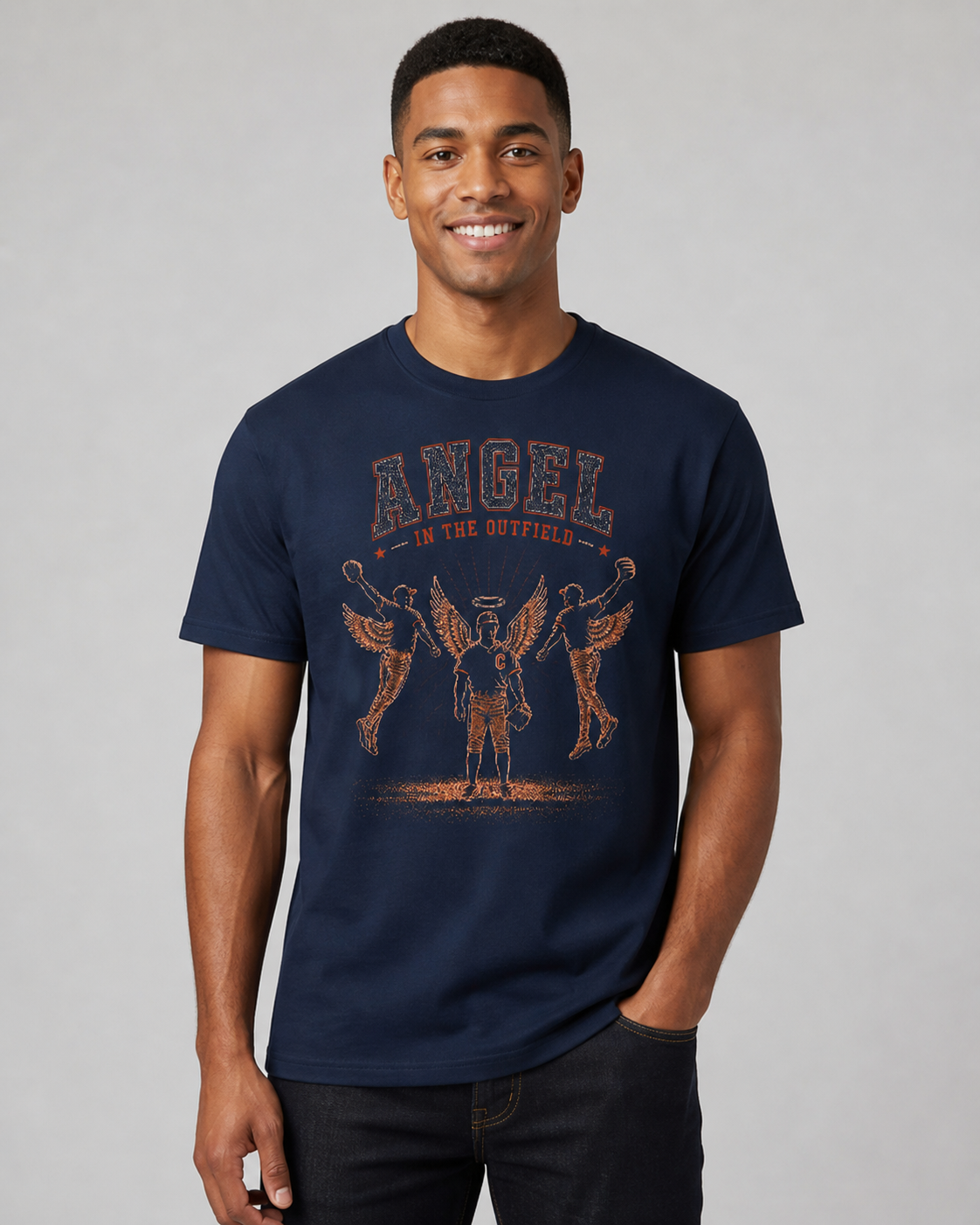 ANGEL In The Outfield Tee